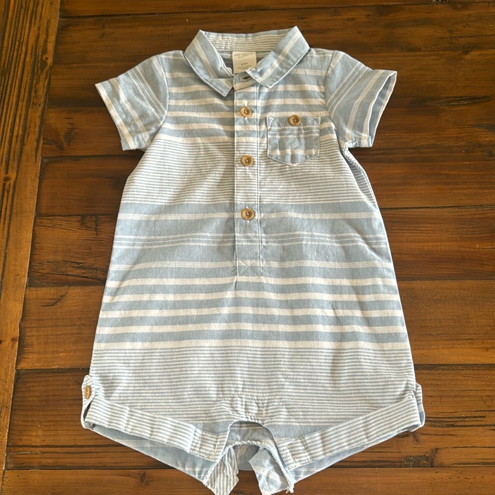 Starting Out striped romper